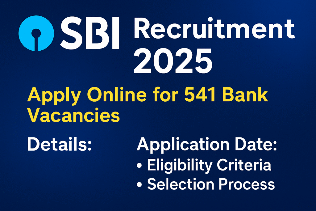 SBI PO Recruitment 2025